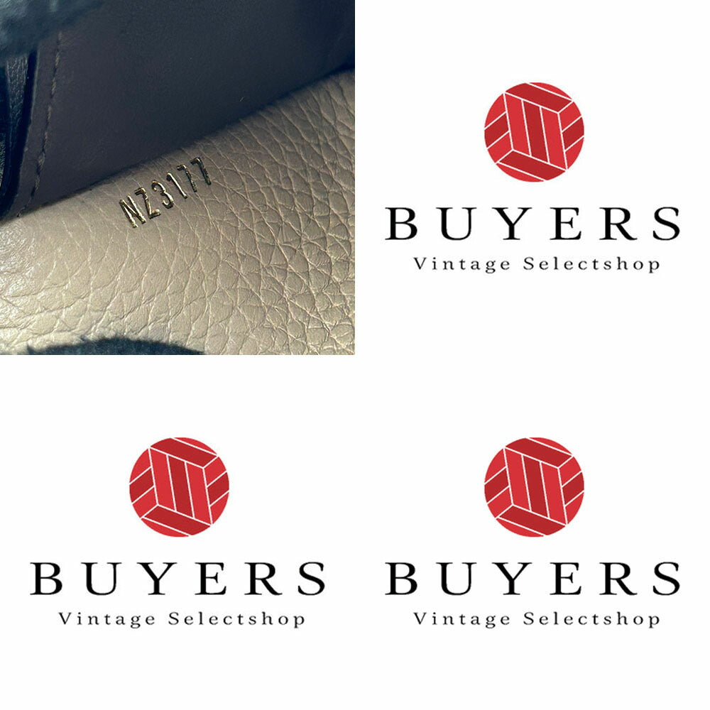 LOUIS VUITTON Long Wallet Purse M61249 leather beige Portefeuille Capsine Women Used