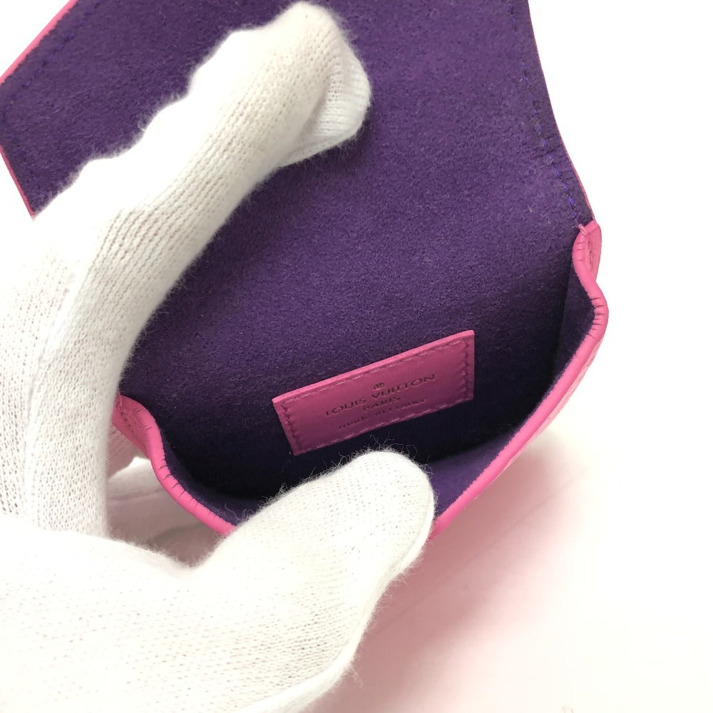 LOUIS VUITTON Shoulder Bag M59244 leather pink utility Cross Sling Bag Women Used