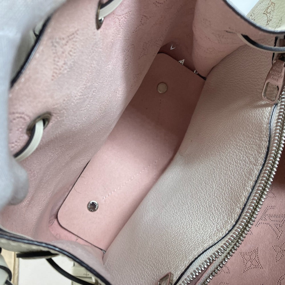 LOUIS VUITTON Shoulder Bag M58483 monogram mahina leather white Monogram Mahina Mulia