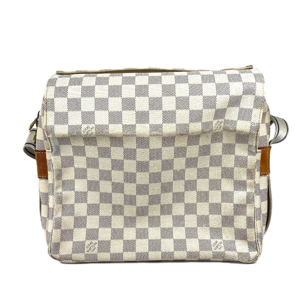 LOUIS VUITTON Shoulder Bag N51189 Damier Azur Canvas white Damier Azur Naviglio