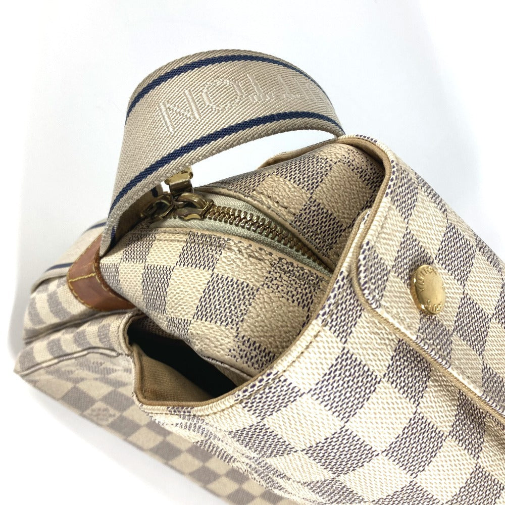 LOUIS VUITTON Shoulder Bag N51189 Damier Azur Canvas white Damier Azur Naviglio