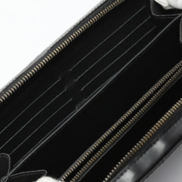 LOUIS VUITTON Long Wallet Purse M61698 Monogram canvas black Zippy XL Eclipse Clutch bag mens Used