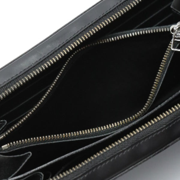 LOUIS VUITTON Long Wallet Purse M61698 Monogram canvas black Zippy XL Eclipse Clutch bag mens Used