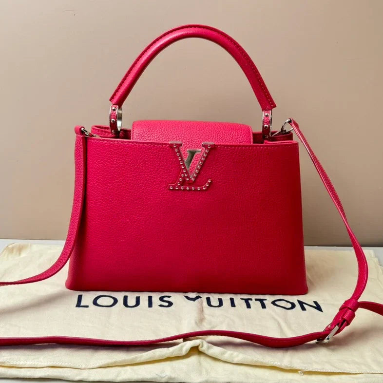 Louis Vuitton Taurillon Leather Capucines PM B3-32