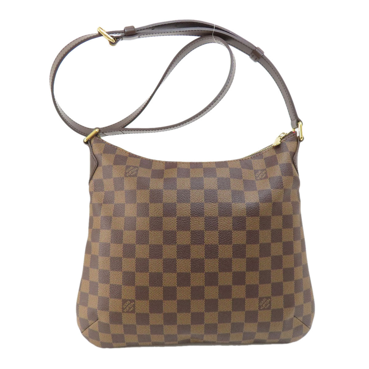 LOUIS VUITTON Shoulder Bag N42251 Damier canvas Brown Bloomsbury PM Women Used