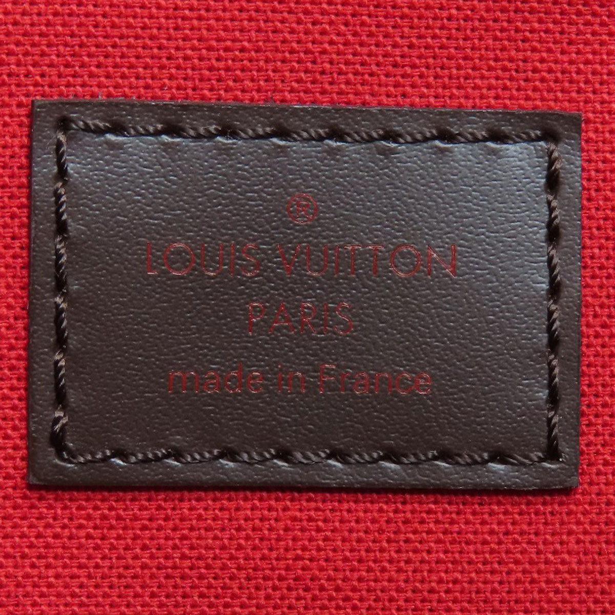 LOUIS VUITTON Shoulder Bag N42251 Damier canvas Brown Bloomsbury PM Women Used