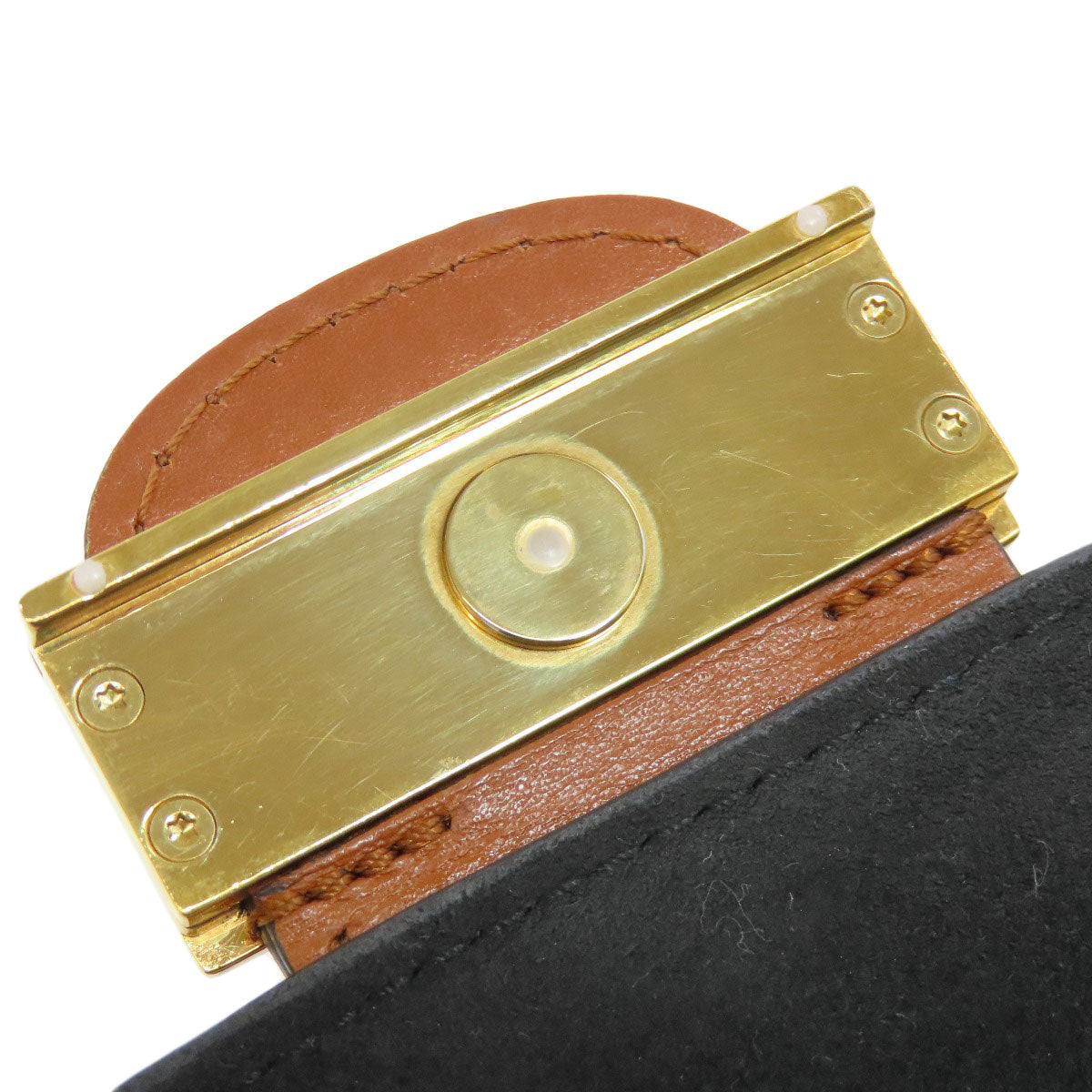 LOUIS VUITTON Sling bag M44586 Monogram reverse Brown Bum bag Daufine Women Used