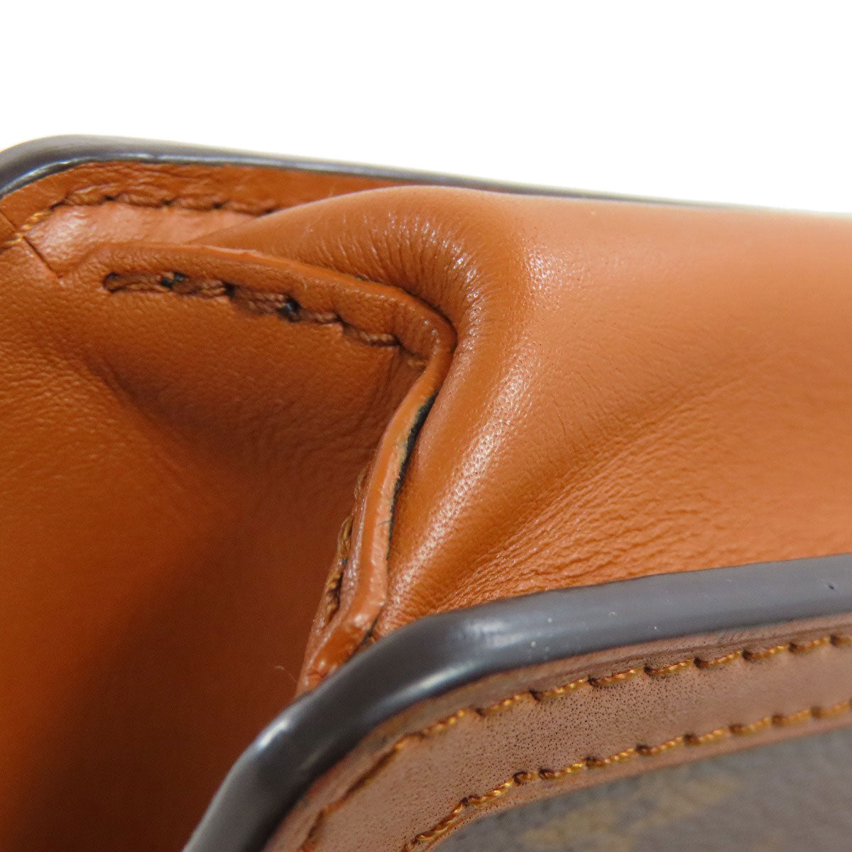 LOUIS VUITTON Sling bag M44586 Monogram reverse Brown Bum bag Daufine Women Used