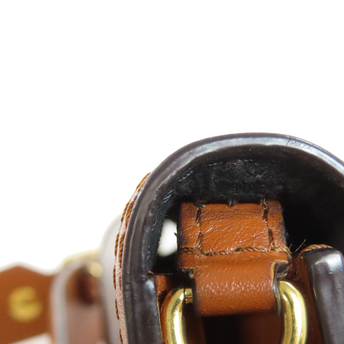 LOUIS VUITTON Sling bag M44586 Monogram reverse Brown Bum bag Daufine Women Used