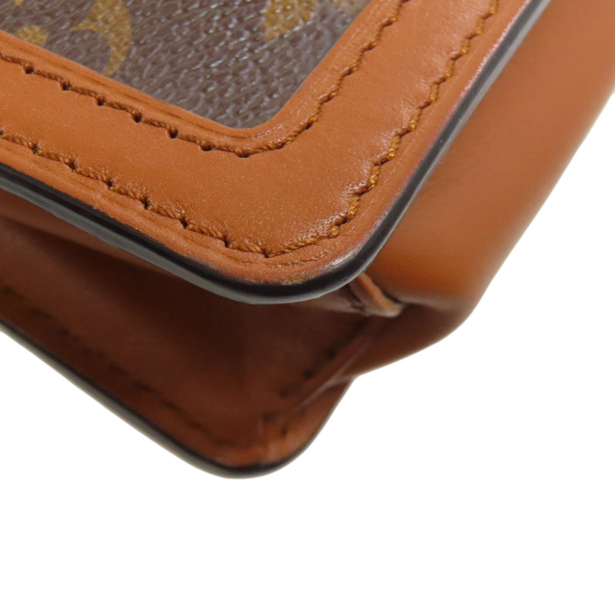 LOUIS VUITTON Sling bag M44586 Monogram reverse Brown Bum bag Daufine Women Used