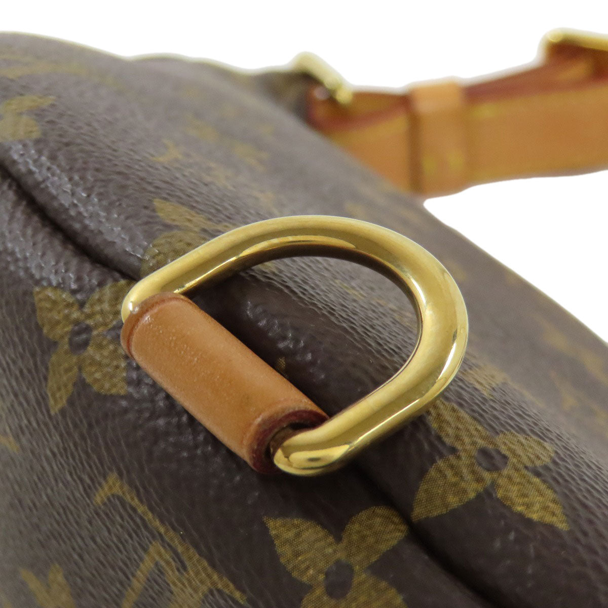 LOUIS VUITTON Sling bag M43644 Monogram canvas Brown Bum bag Women Used