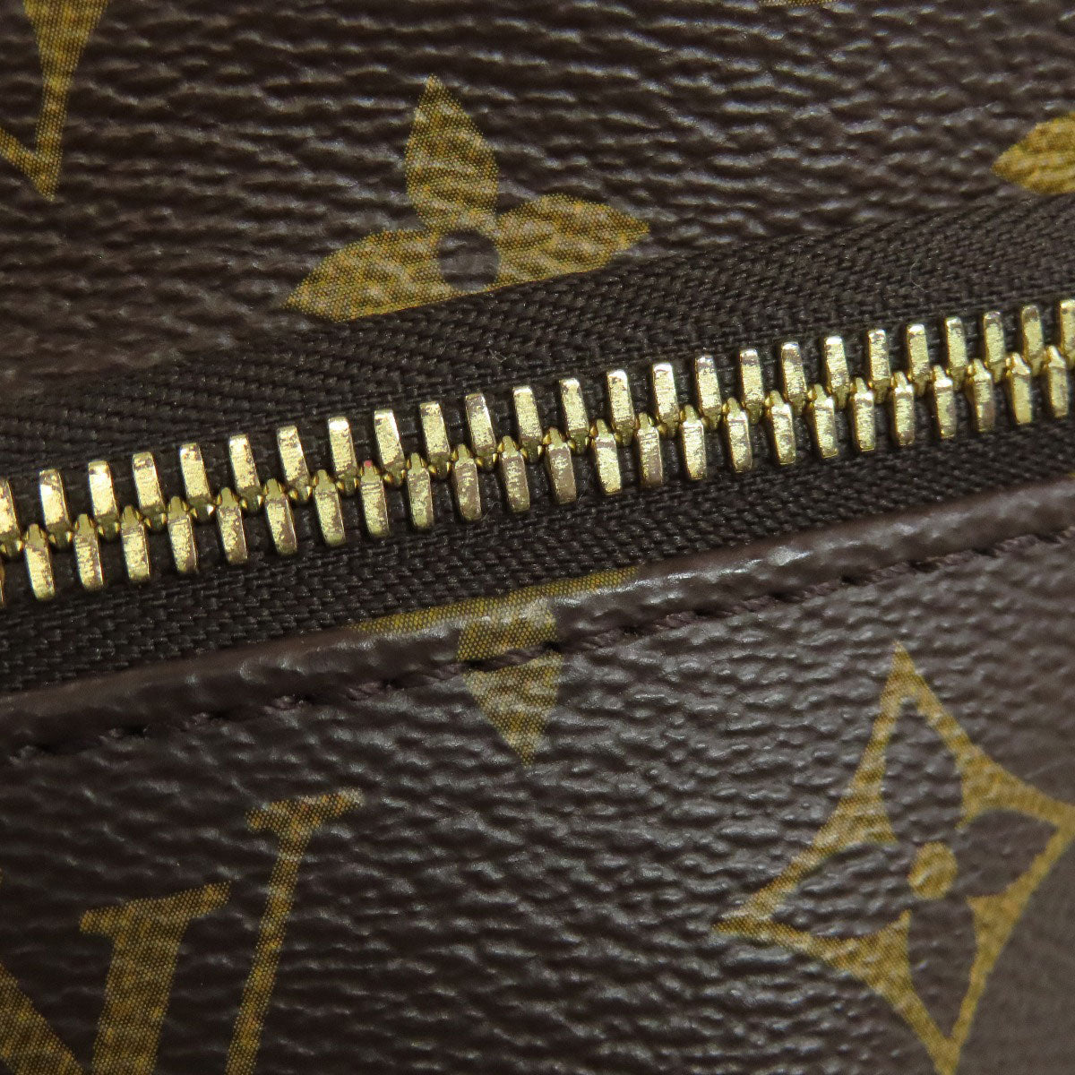 LOUIS VUITTON Sling bag M43644 Monogram canvas Brown Bum bag Women Used