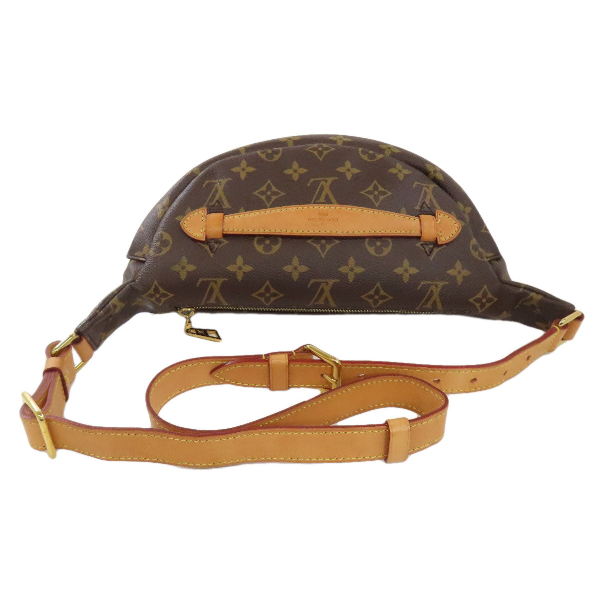 LOUIS VUITTON Sling bag M43644 Monogram canvas Brown Bum bag Women Used