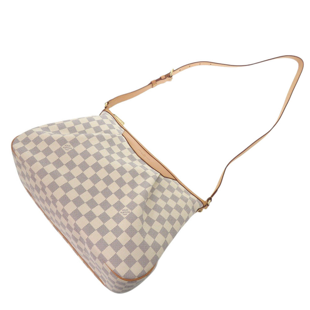 LOUIS VUITTON Shoulder Bag N41112 Damier Azur Canvas white Damier Azur Syracuse MM