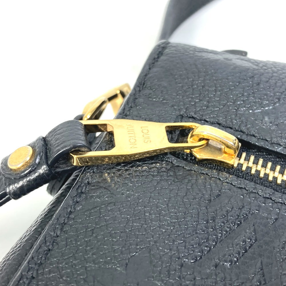 LOUIS VUITTON Shoulder Bag M41487 Monogram Ann Platt Leather black Monogram Ann Platt Pochette Metis MM