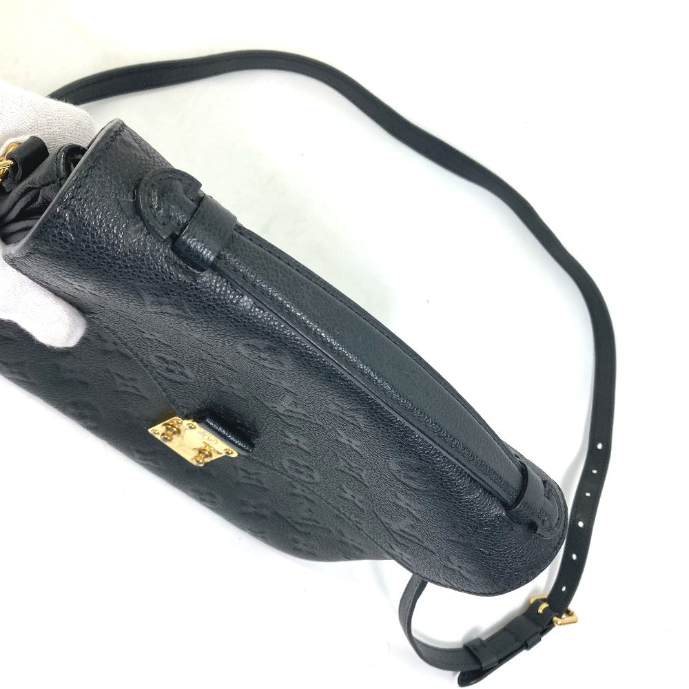 LOUIS VUITTON Shoulder Bag M41487 Monogram Ann Platt Leather black Monogram Ann Platt Pochette Metis MM