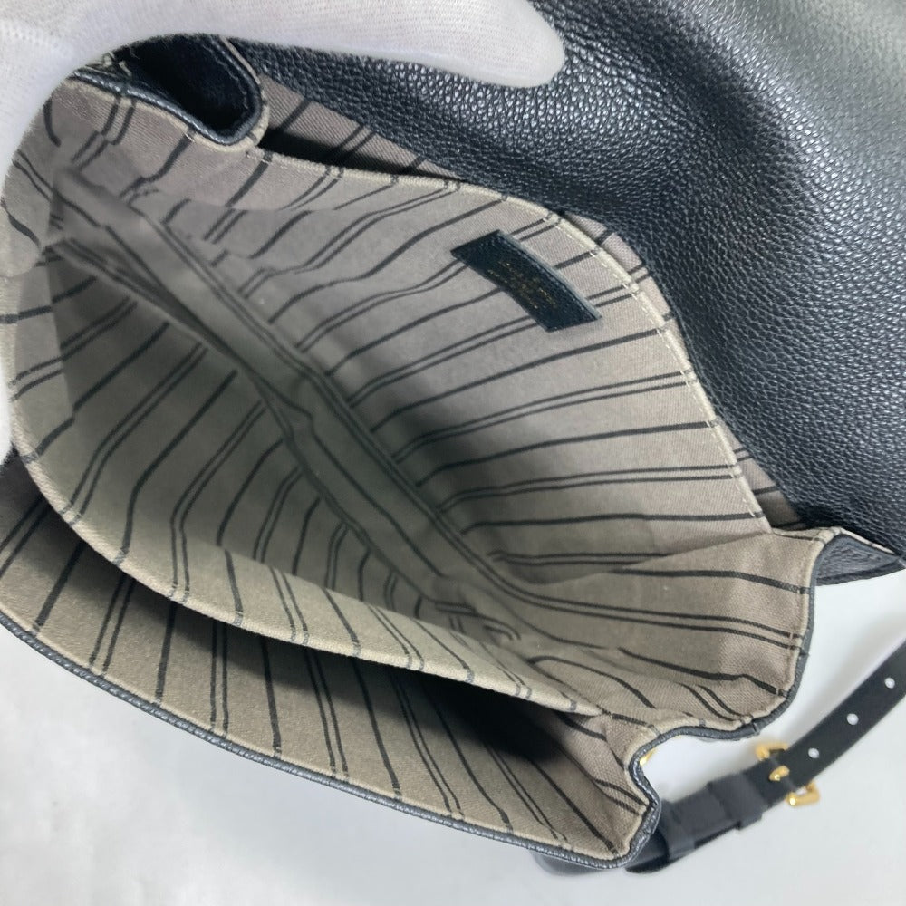 LOUIS VUITTON Shoulder Bag M41487 Monogram Ann Platt Leather black Monogram Ann Platt Pochette Metis MM