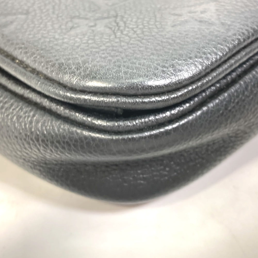 LOUIS VUITTON Shoulder Bag M41487 Monogram Ann Platt Leather black Monogram Ann Platt Pochette Metis MM