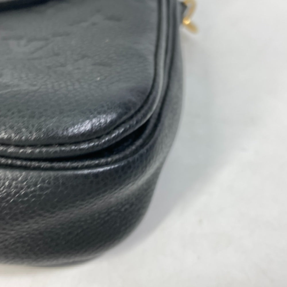 LOUIS VUITTON Shoulder Bag M41487 Monogram Ann Platt Leather black Monogram Ann Platt Pochette Metis MM