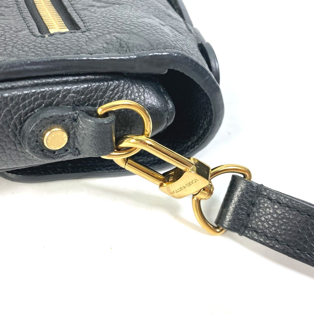 LOUIS VUITTON Shoulder Bag M41487 Monogram Ann Platt Leather black Monogram Ann Platt Pochette Metis MM