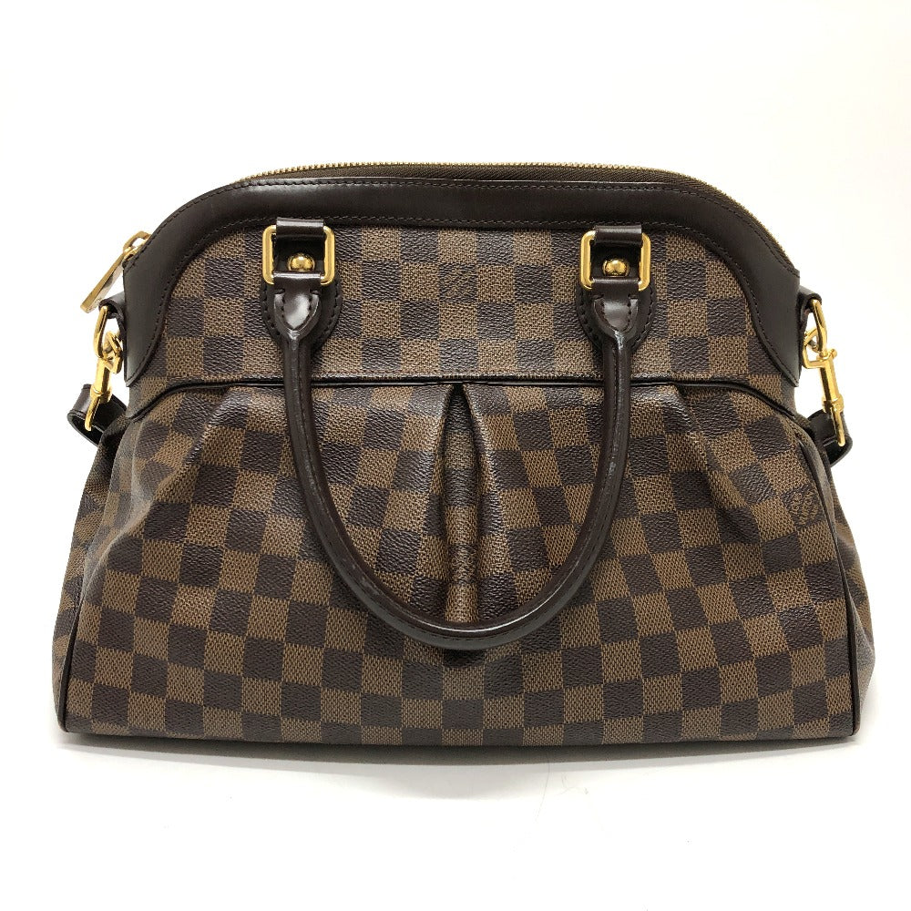LOUIS VUITTON Handbag N51998 Damier canvas Brown Damier Trevi GM Women Used