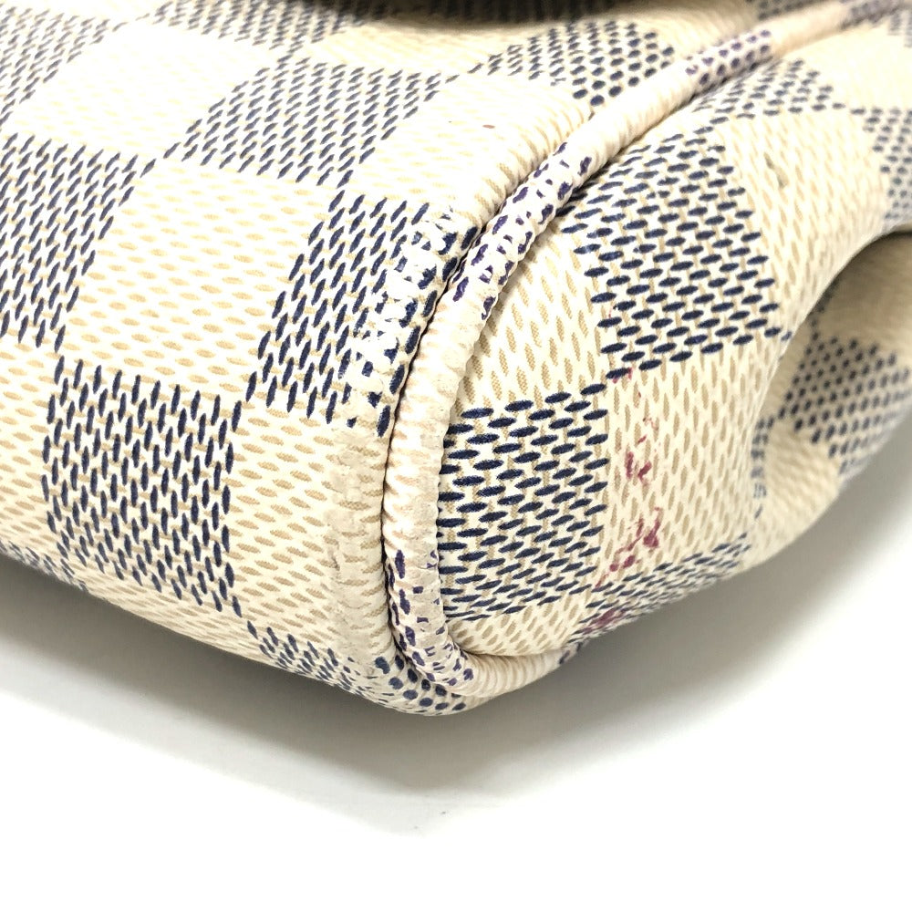 LOUIS VUITTON Shoulder Bag N41275 Damier Azur Canvas white Damier Azur Favorit MM Women Used