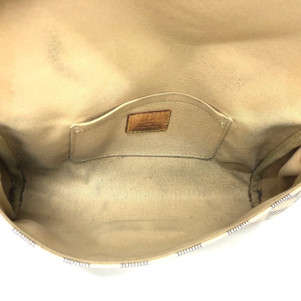 LOUIS VUITTON Shoulder Bag N41275 Damier Azur Canvas white Damier Azur Favorit MM Women Used