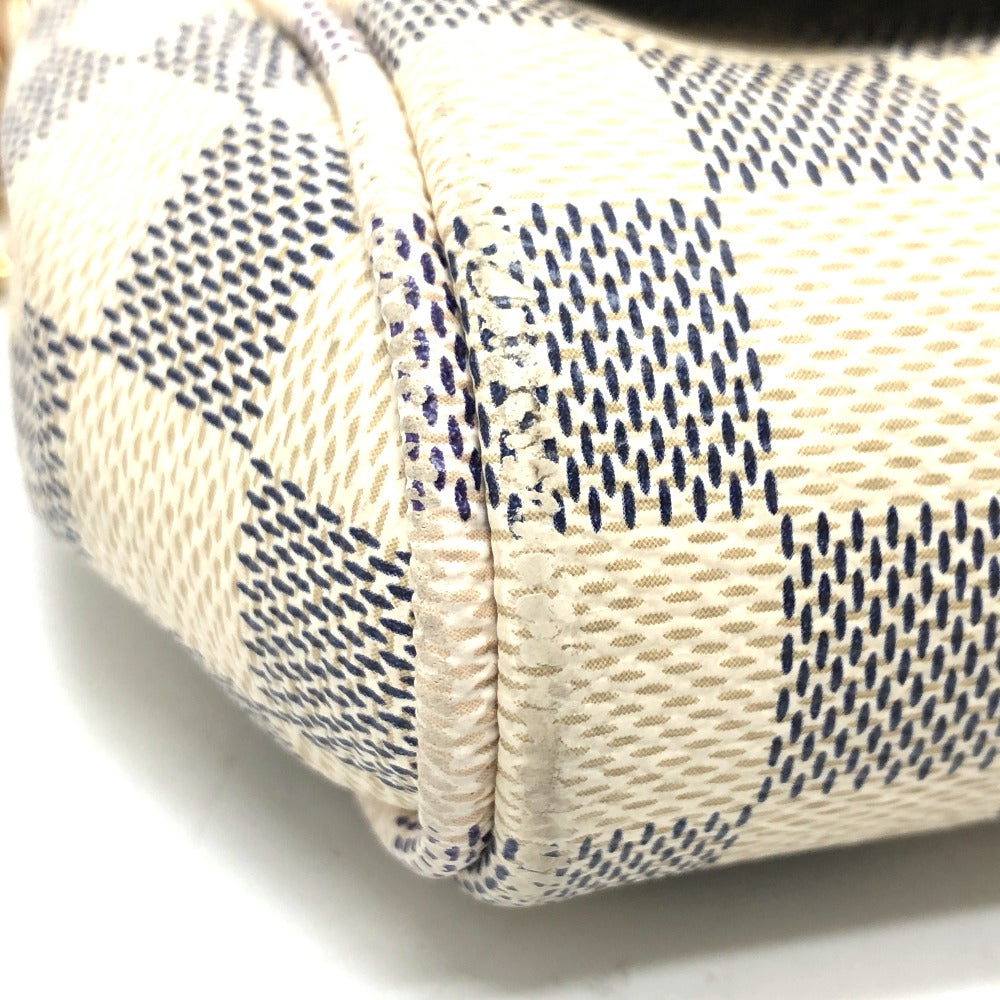 LOUIS VUITTON Shoulder Bag N41275 Damier Azur Canvas white Damier Azur Favorit MM Women Used