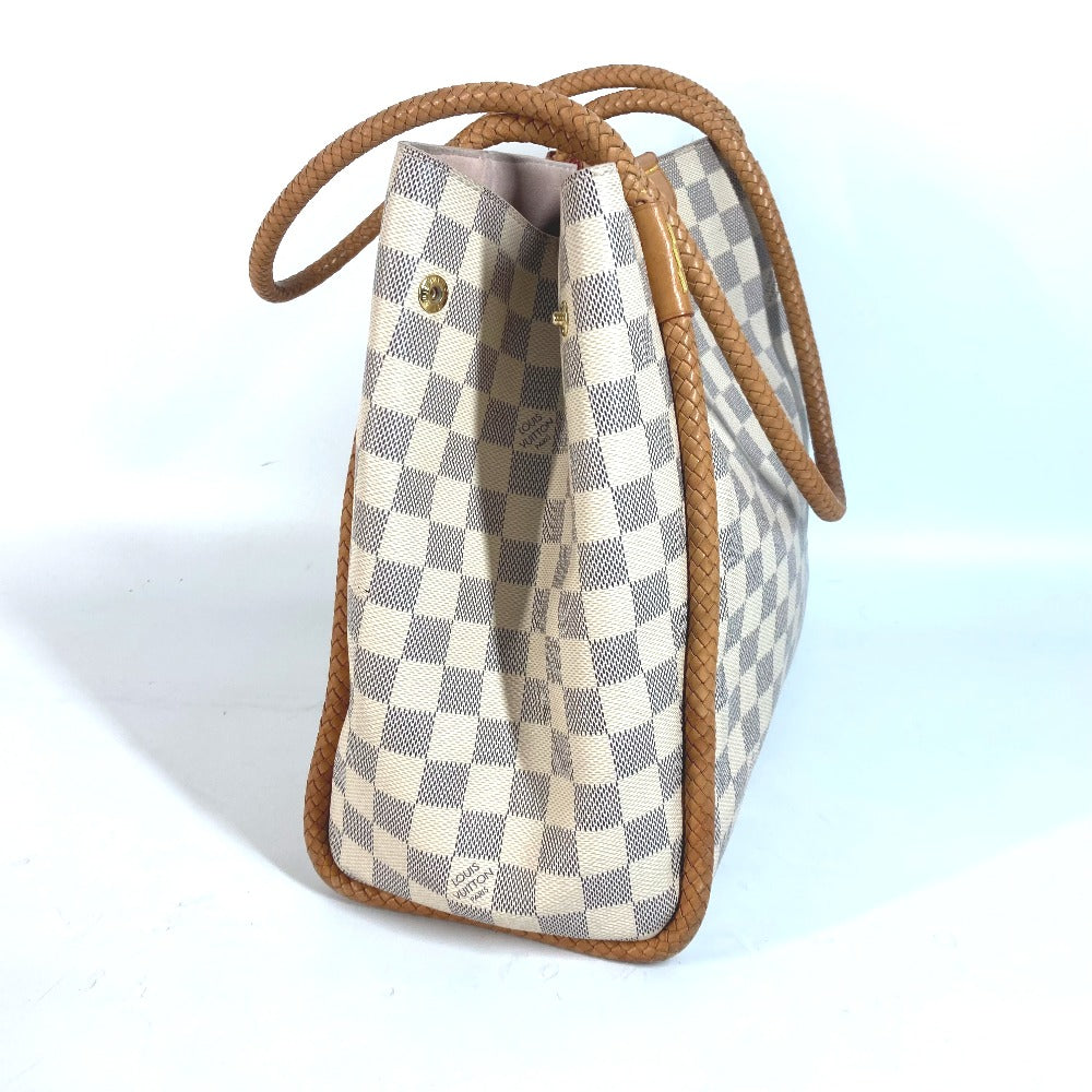 LOUIS VUITTON Shoulder Bag N44027 Damier Azur Canvas white Damier Azur Propriano