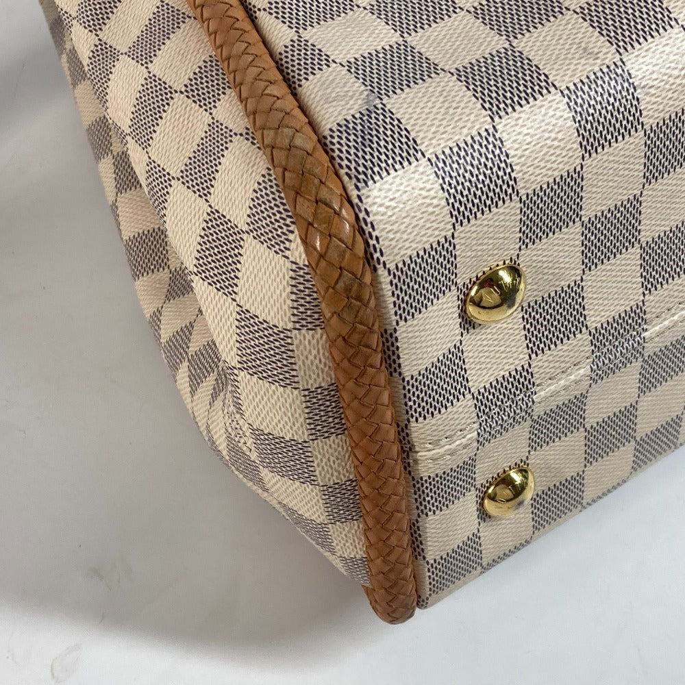 LOUIS VUITTON Shoulder Bag N44027 Damier Azur Canvas white Damier Azur Propriano
