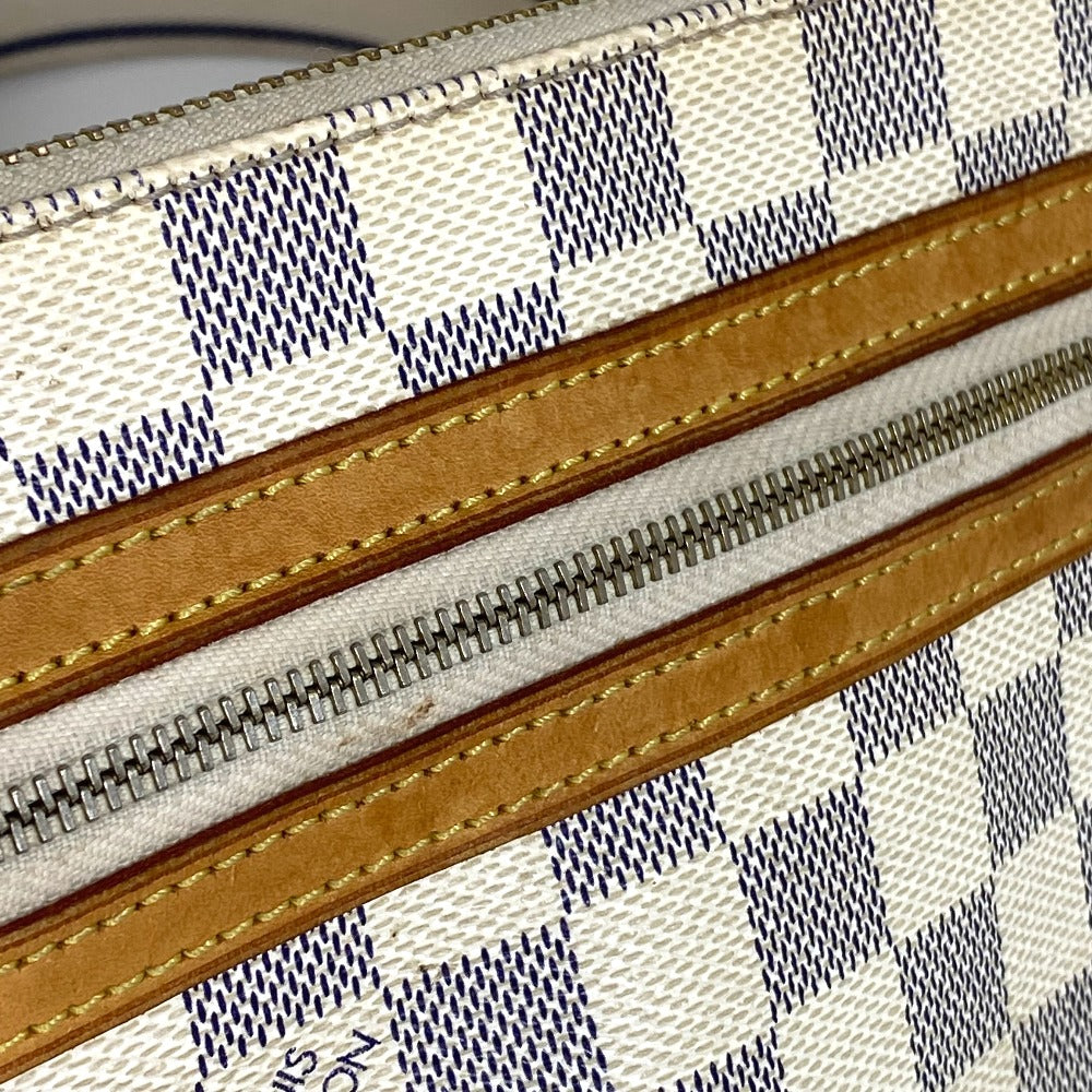 LOUIS VUITTON Shoulder Bag N51112 Damier Azur Canvas white Damier Azur Pochette Bosphore Women Used