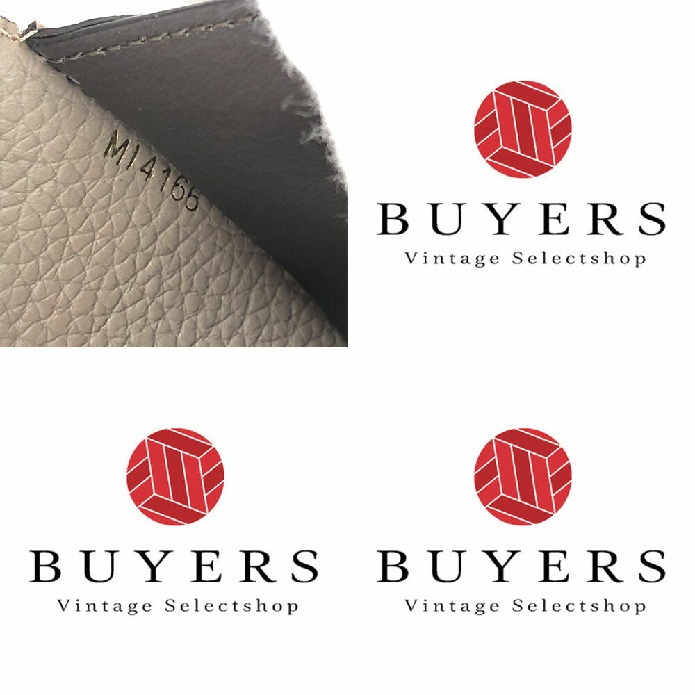 LOUIS VUITTON Long Wallet Purse M61249 leather beige Portefeuille Capsine Women Used