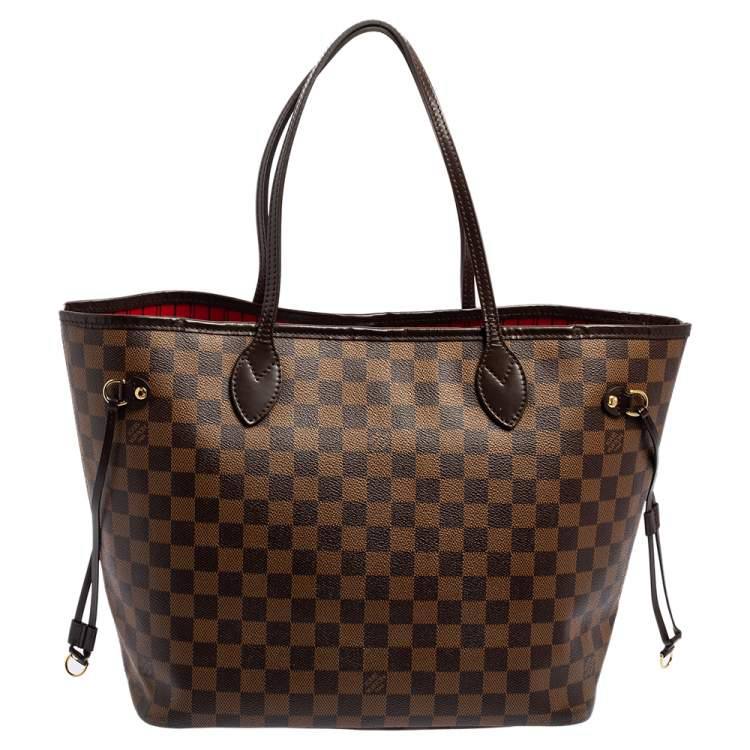 Louis Vuitton Neverfull Damier Azure Medium Canvas Bag