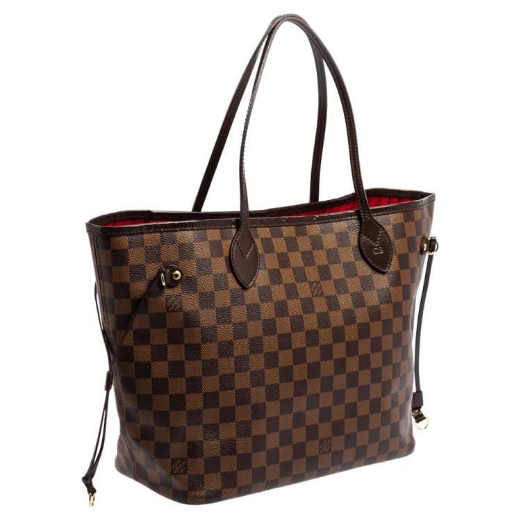 Louis Vuitton Neverfull Damier Azure Medium Canvas Bag